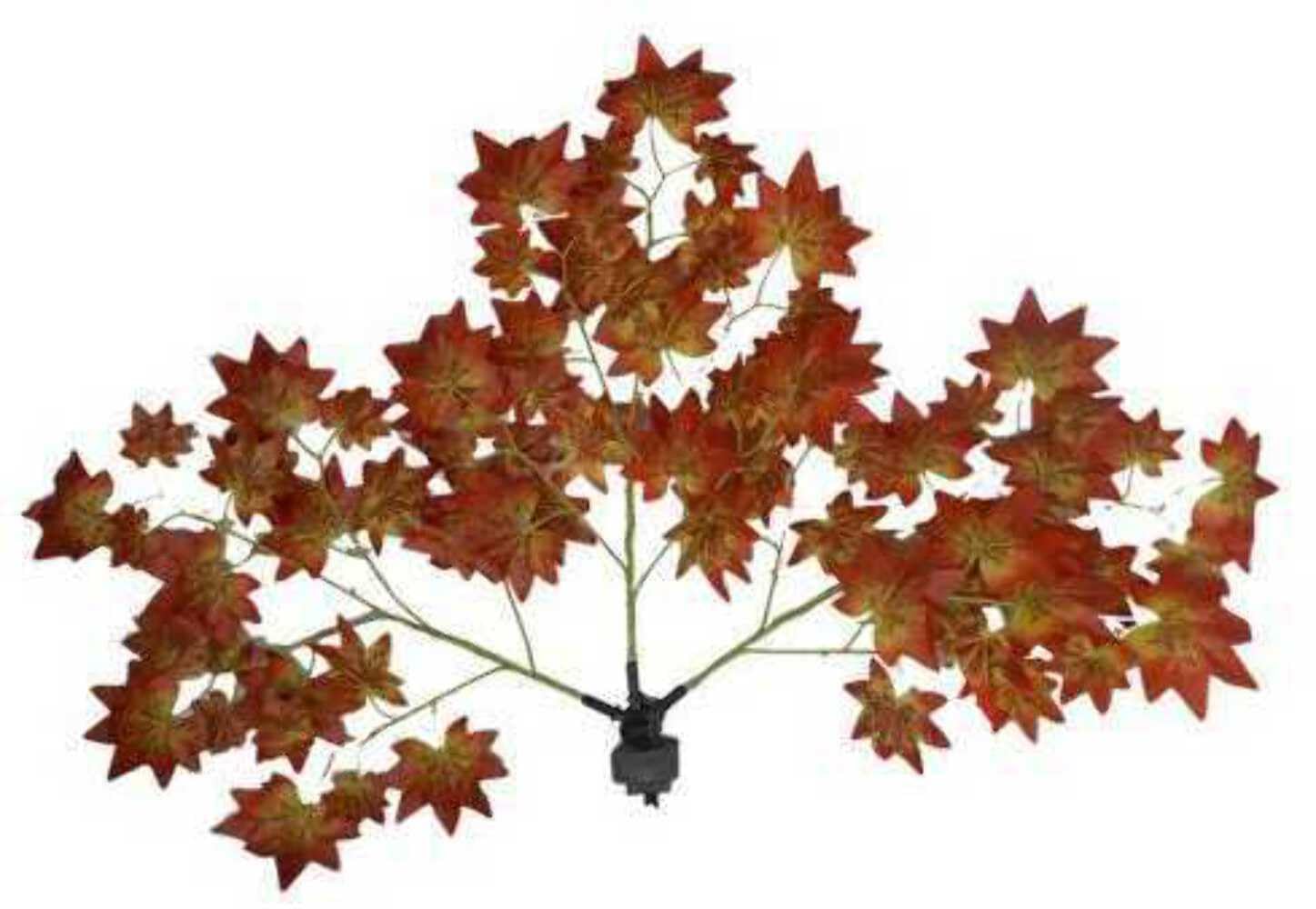 High Point Camouflage Leaf Cover for tree stand hides outline and movement while hunting.