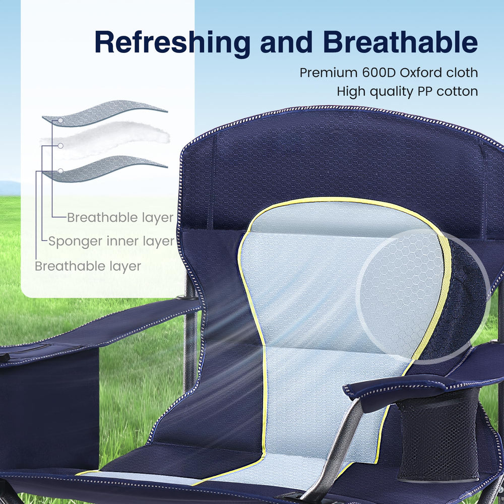HIGH POINT SPORTS 600D Oxford fabric resists tears and abrasions.