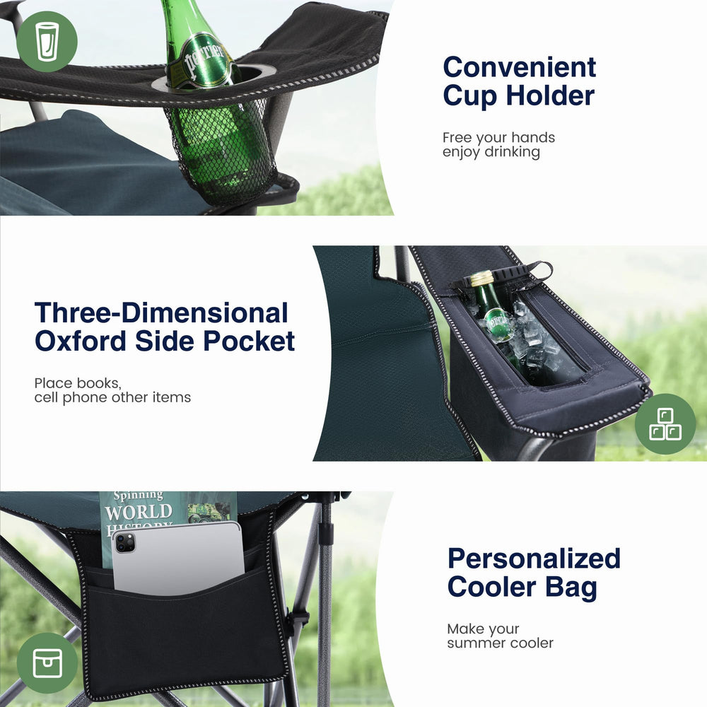 HIGH POINT SPORTS 600D Oxford fabric resists tears for durable outdoor use.