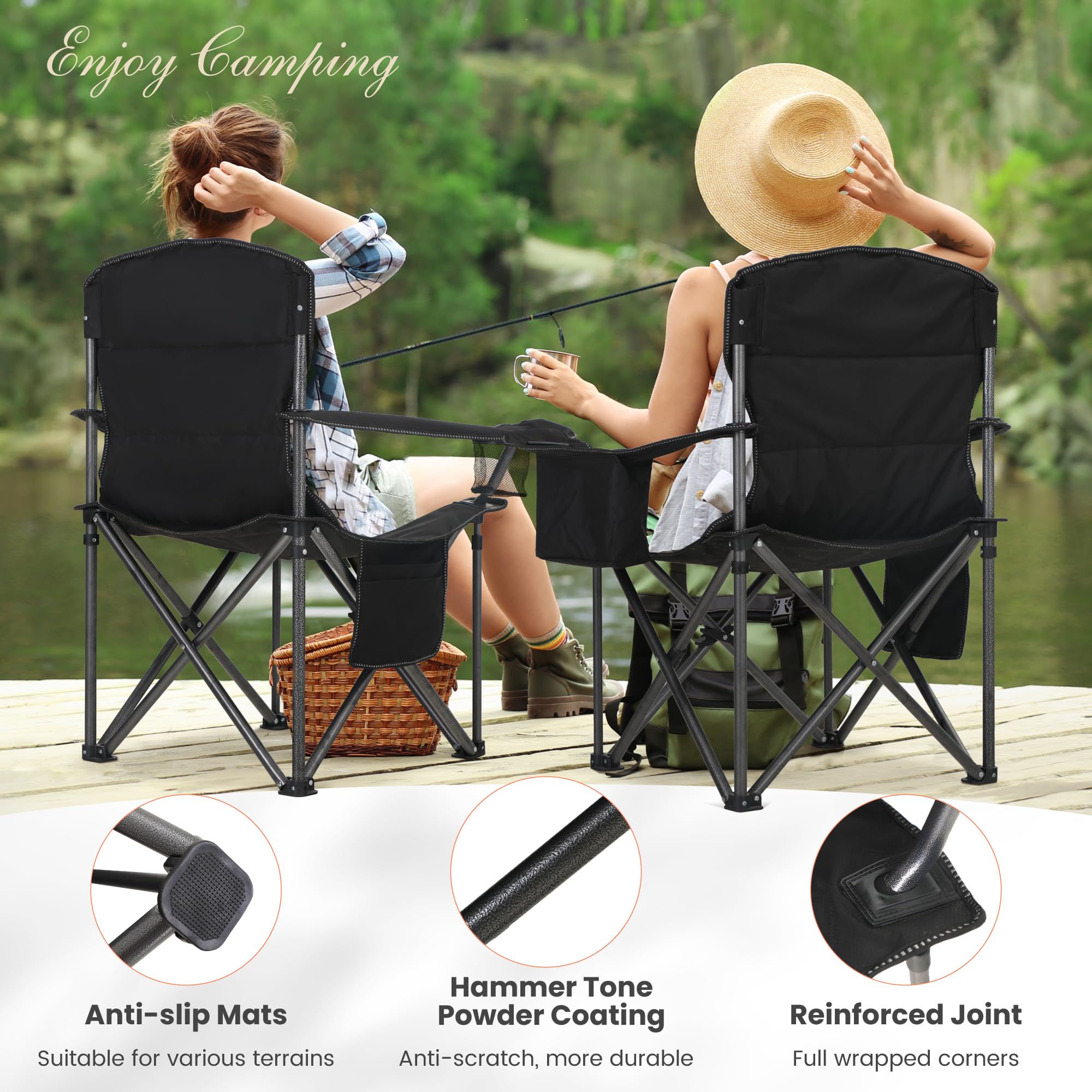 HIGH POINT SPORTS hammer-tone finish resists corrosion and fading.