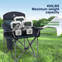 High Point Sports heavy-duty chair with steel frame supports up to 450 pounds.