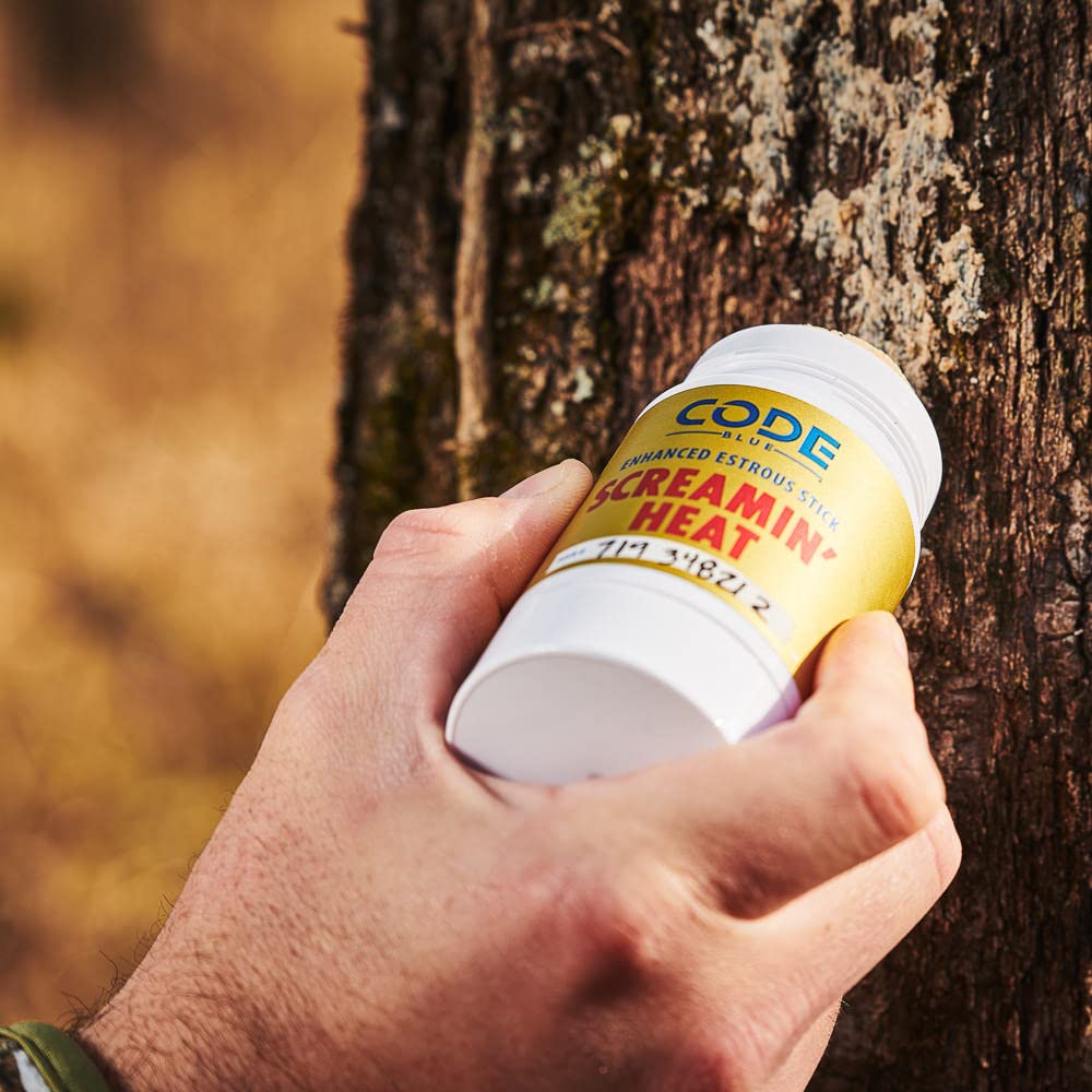High-Purity Estrous Deer Attractant wax stick close-up