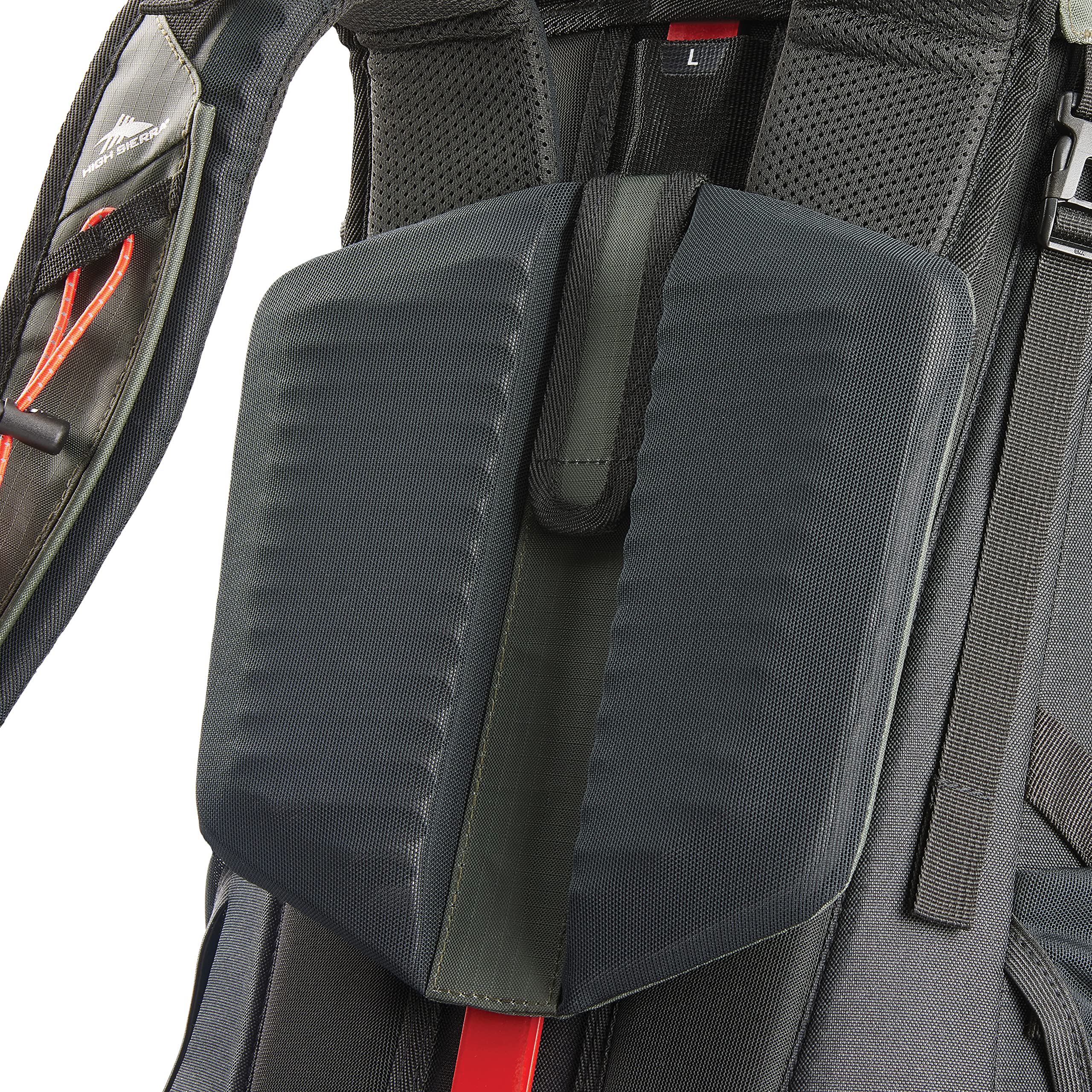 High Sierra Pathway 2.0 75L three-access main compartment for fast packing and access.