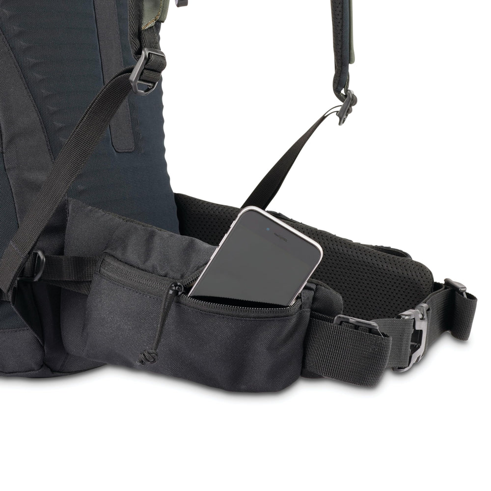 High Sierra Pathway 2.0 trekking pole storage keeps gear secure while hiking