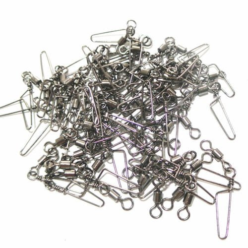 100 pieces of high-strength 145 lb Coastlock swivels