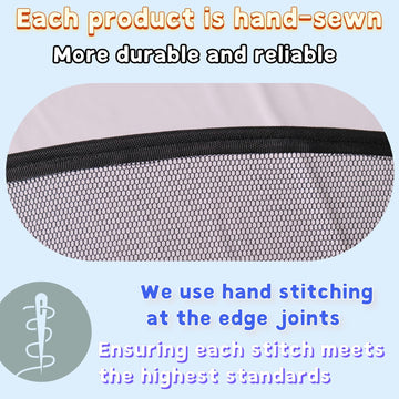 High strength polyethylene net material