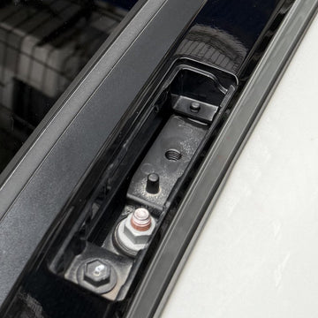 HIGH FLYING ABS end cap replacement keeps roof rack looking new and secure.