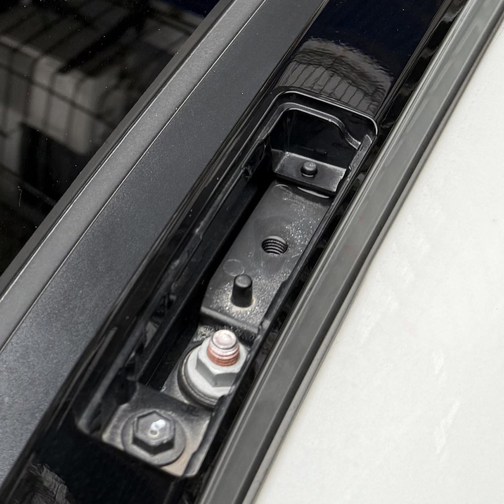 HIGH FLYING ABS end cap replacement keeps roof rack looking new and secure.
