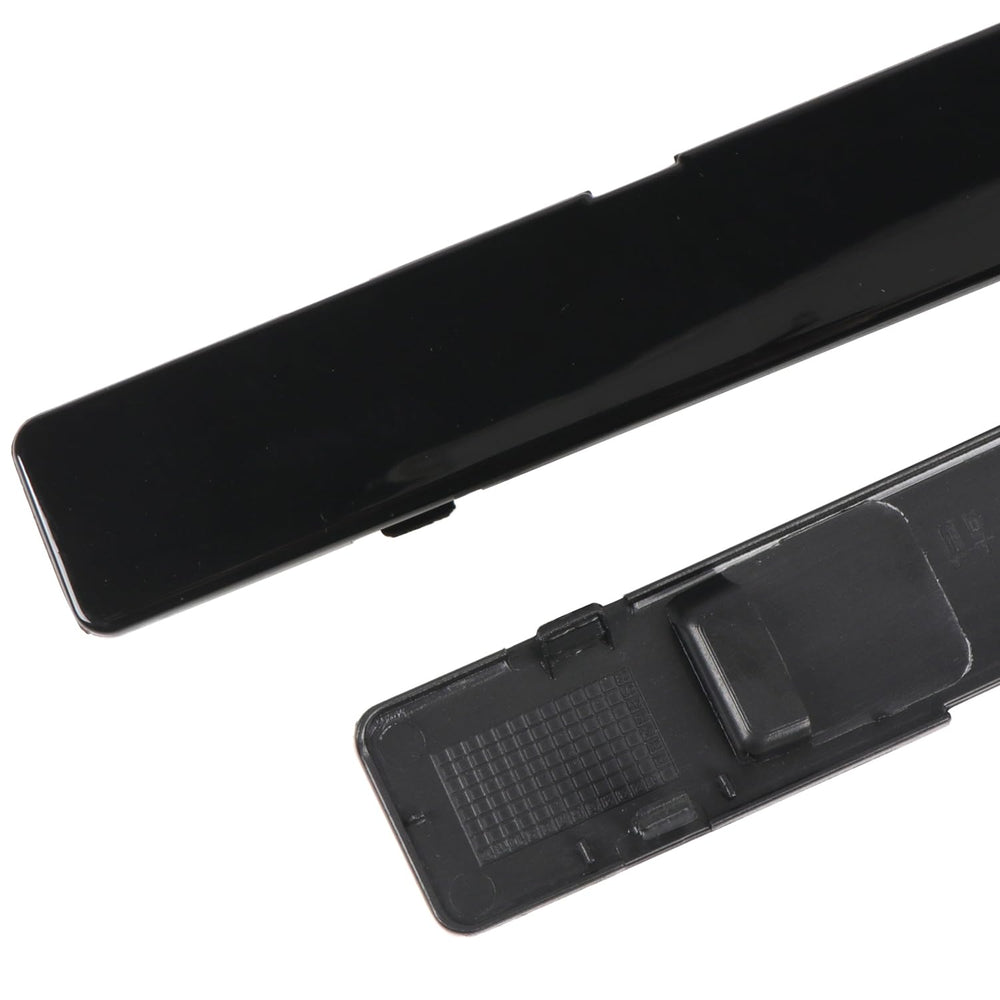 HIGH FLYING black end caps blend with OEM rails for a cohesive look.