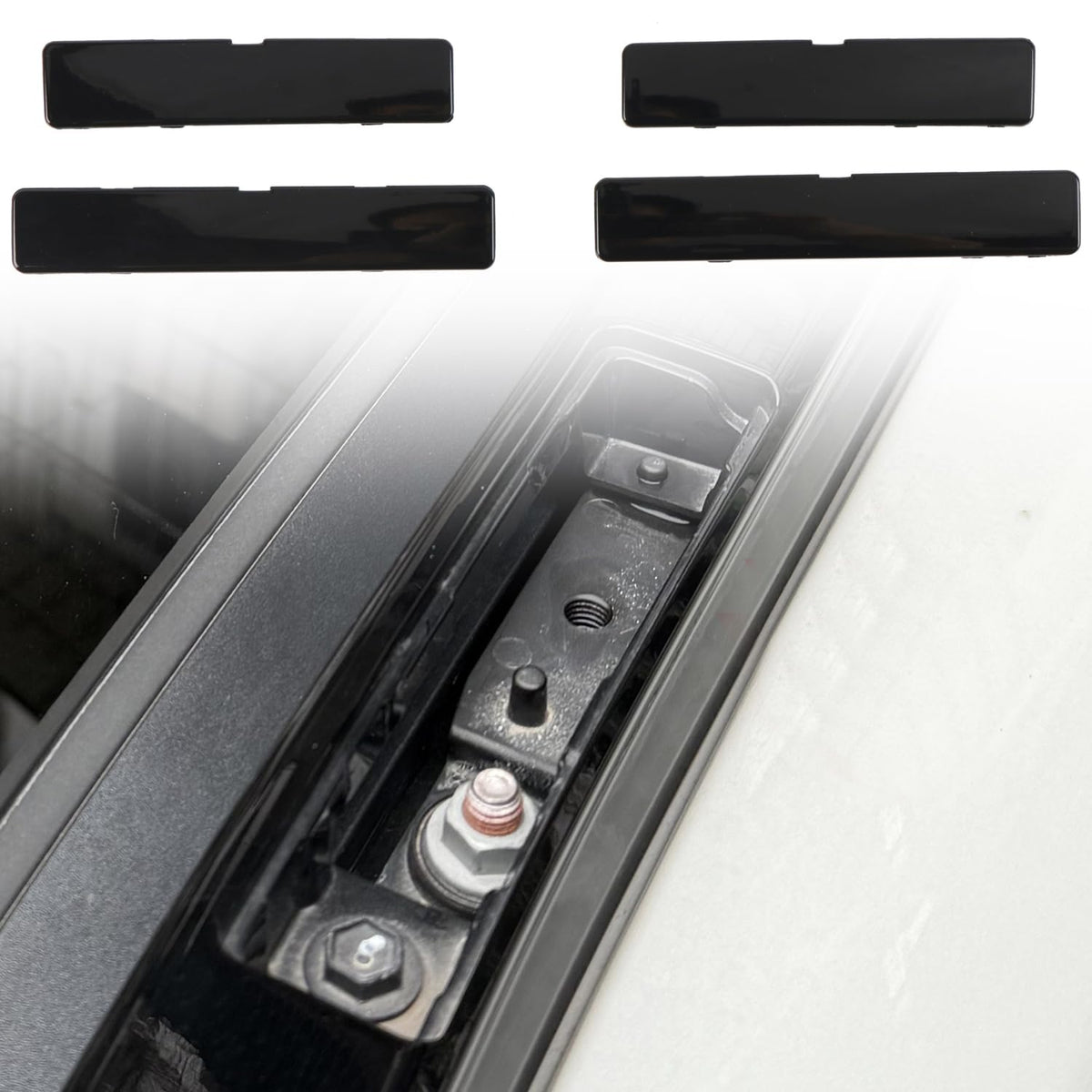 HIGH FLYING Rav4 roof rails end cap cover for OEM-fit protection and sleek exterior.