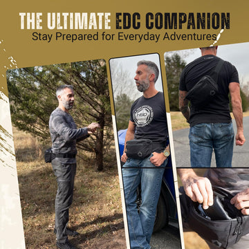 HighSpeedDaddy carry fanny pack compact profile fits essentials without bulk.