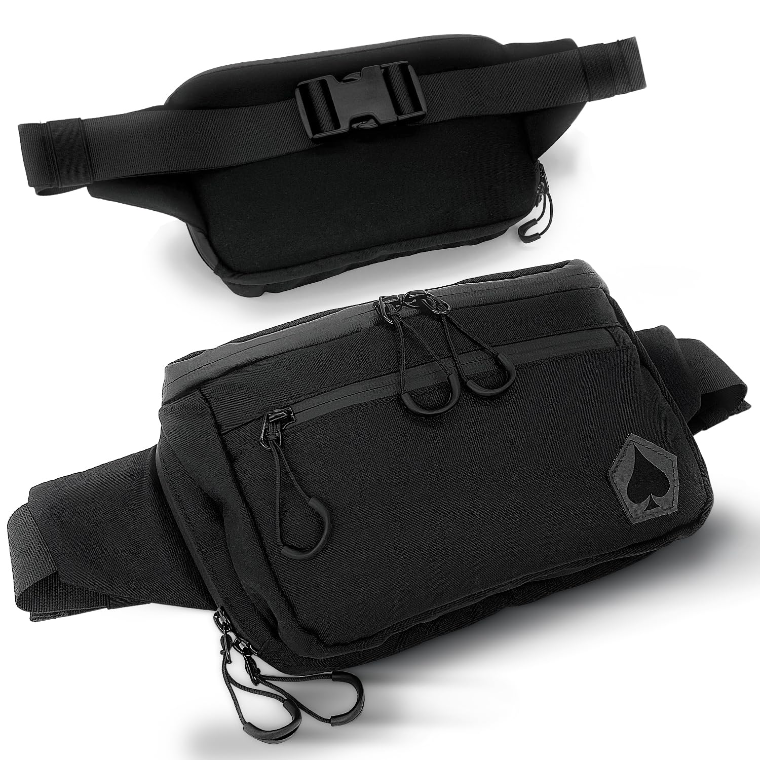 HighSpeedDaddy carry fanny pack front view for quick-access essentials on the go.