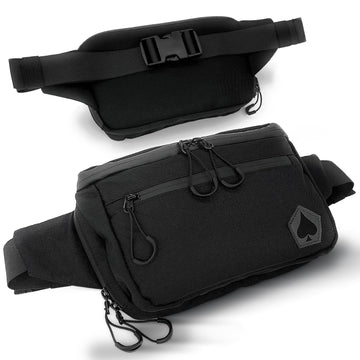 HighSpeedDaddy carry fanny pack front view for quick-access essentials on the go.
