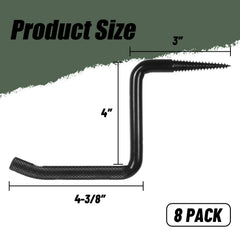 Highwild threaded shank image shows easy installation.