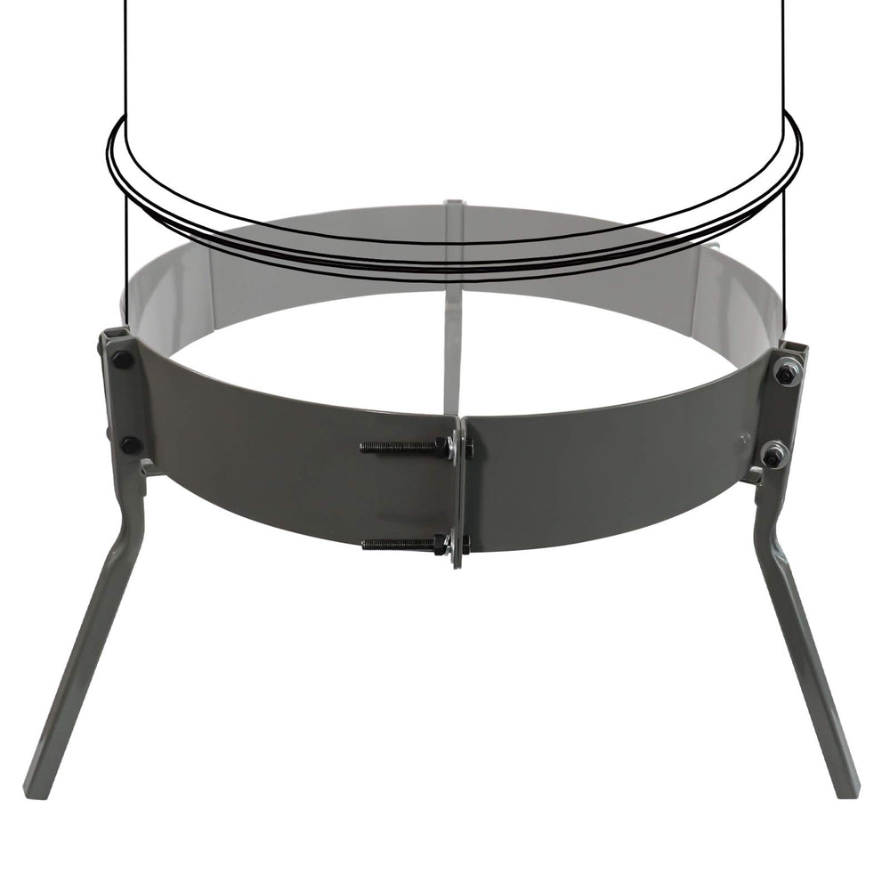 Highwild barrel-band mounting kit with hardware enables sturdy field setup.