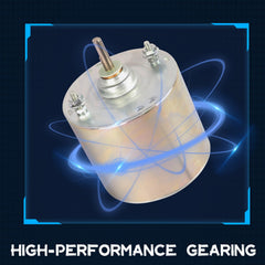 Highwild feeder motor package weighs 2.5 lb for easy handling in the field.