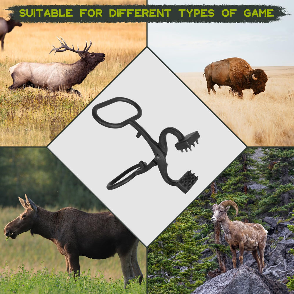 Highwild Game Skinning Claw field-skinning-setup enables efficient outdoor workflow