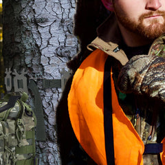 Highwild gear hooks rubber-coated protect gear and reduce noise during hunting