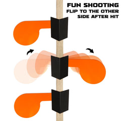 Highwild neon-painted steel targets increase visibility for fast target acquisition