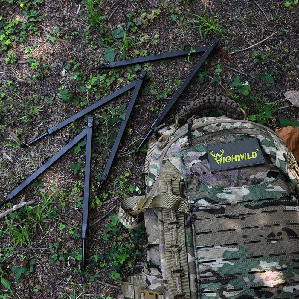 Highwild compact unit aids field organization on the stand.