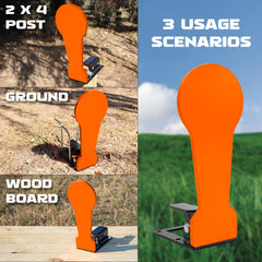 Highwild Pop-up target visibility image shows quick target acquisition with neon finish.