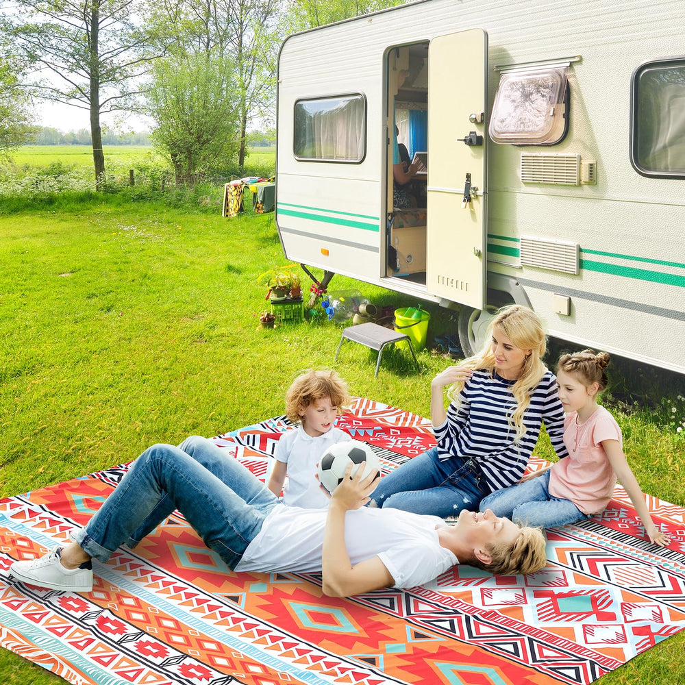 HIHOHO beach blanket multi-use-outdoor suitable for beach park and camping