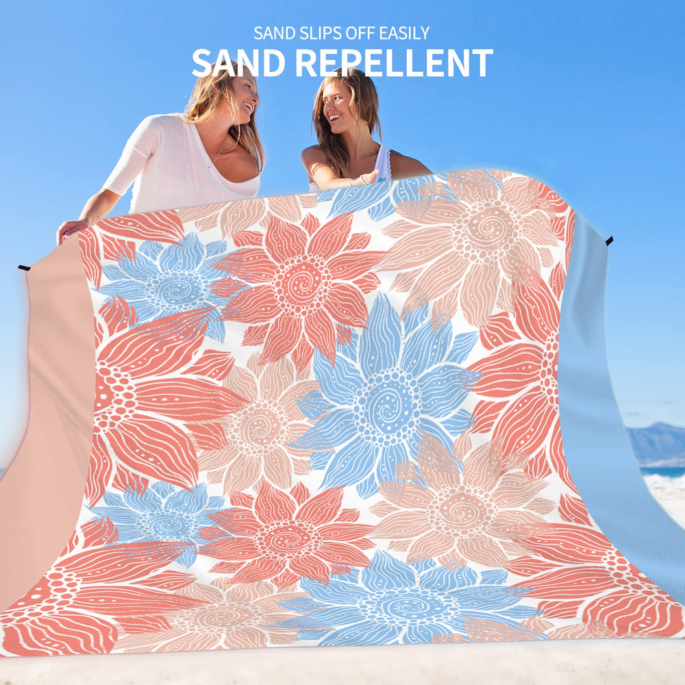 HIHOHO beach blanket used for park picnic, camping, or outdoor relaxation
