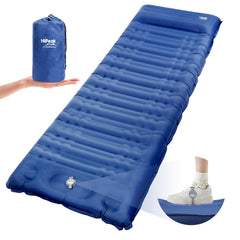 HiiPeak ultralight sleeping mat setup for quick inflation on trail
