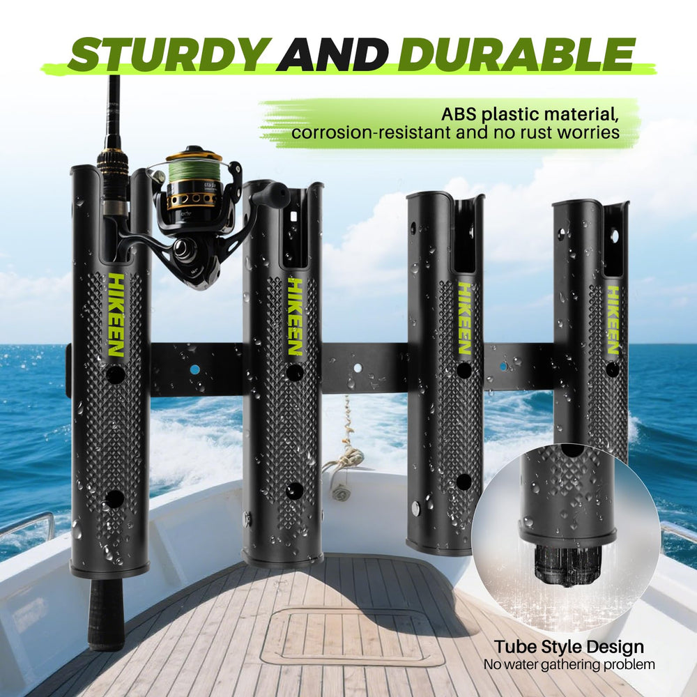 Durable ABS construction of Hikeen fishing rod holder