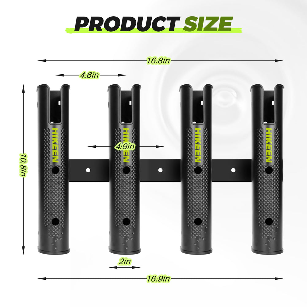 4-tube rod rack with 2-inch inner diameter compatibility
