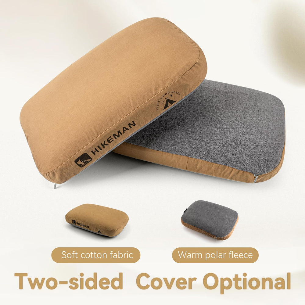 HIKEMAN pillow with binding strap and storage bag for secure packing