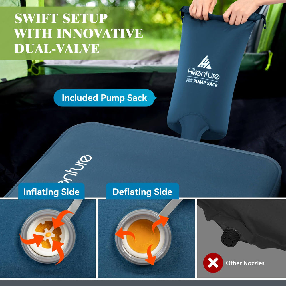 Hikenture compact carry bag storage demonstrates easy packing.