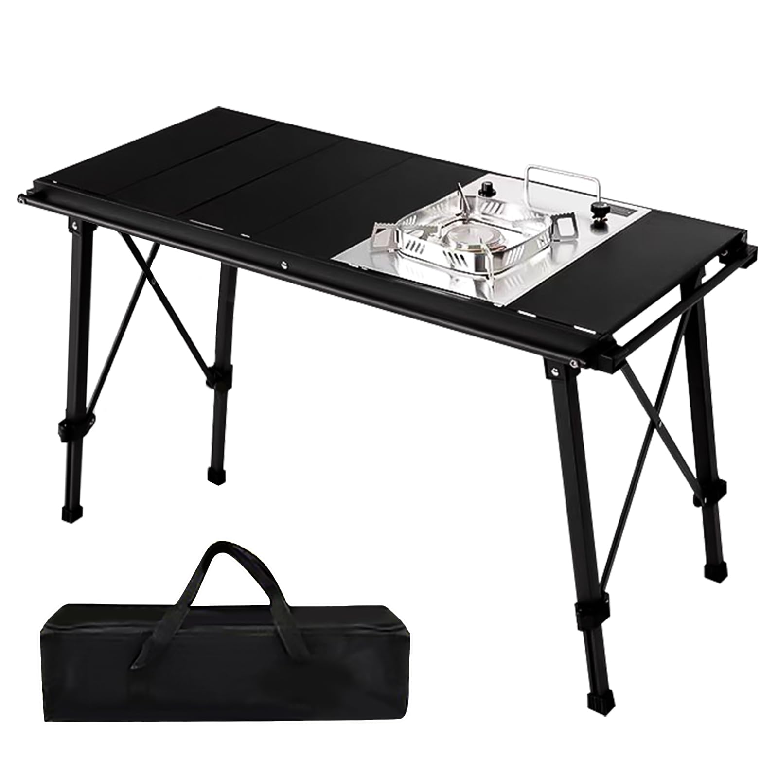 HIKISM IGT camping table folded in bag for easy transport