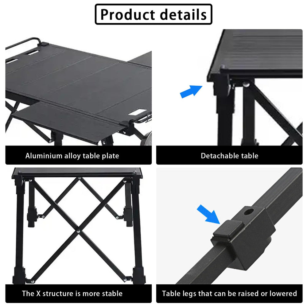HIKISM IGT ultralight aluminum construction delivers durability without added weight.