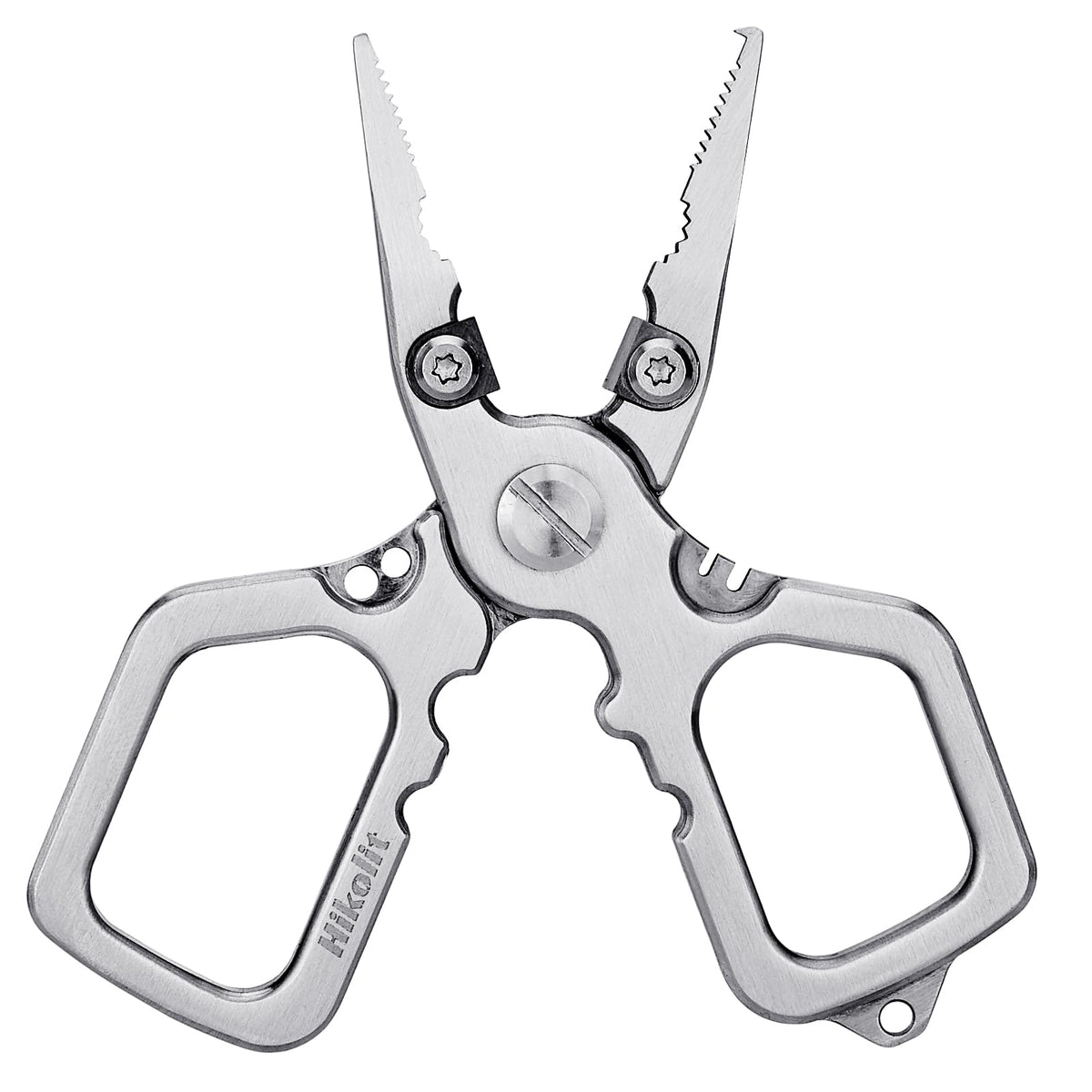 Hikolit 4-inch fishing pliers in stainless steel