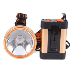 Hilitand headlamp wide beam offers broad visibility for outdoors
