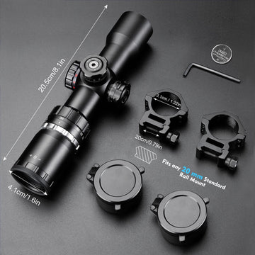 HILIYOT long eye relief and forgiving eye box enable fast target acquisition