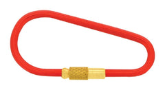 Hillman 713181 oval key ring with screw closure keeps keys organized and secure.