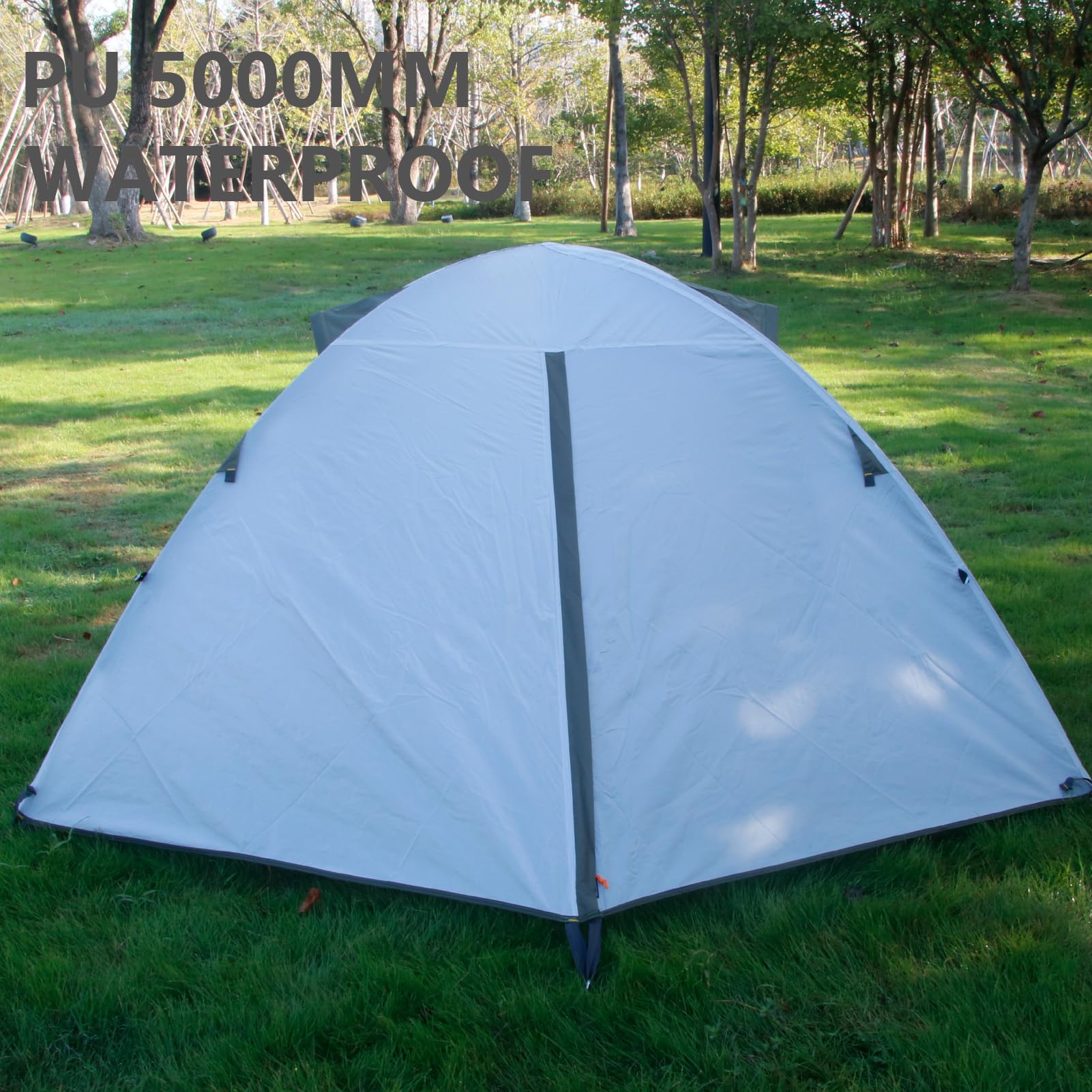 Hillman tent exterior dome design highlights quick shelter for camping and hiking.