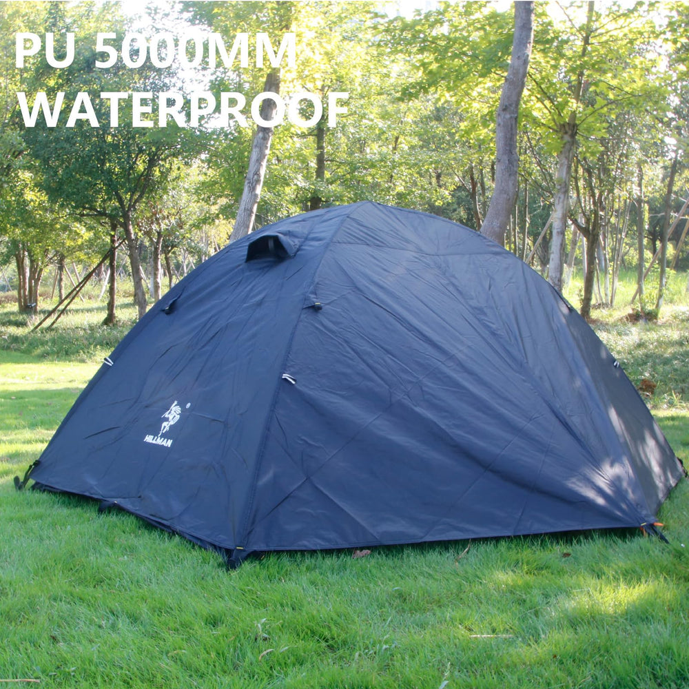 Hillman tent inner tent features breathable mesh for improved airflow and comfort.