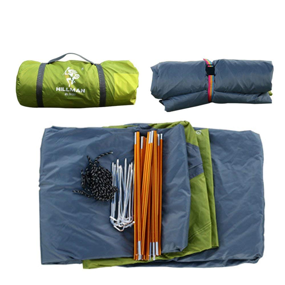 Hillman tent compact packaging ideal for travel and storage