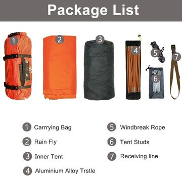 Hillman compact packaging and light weight for backpacking