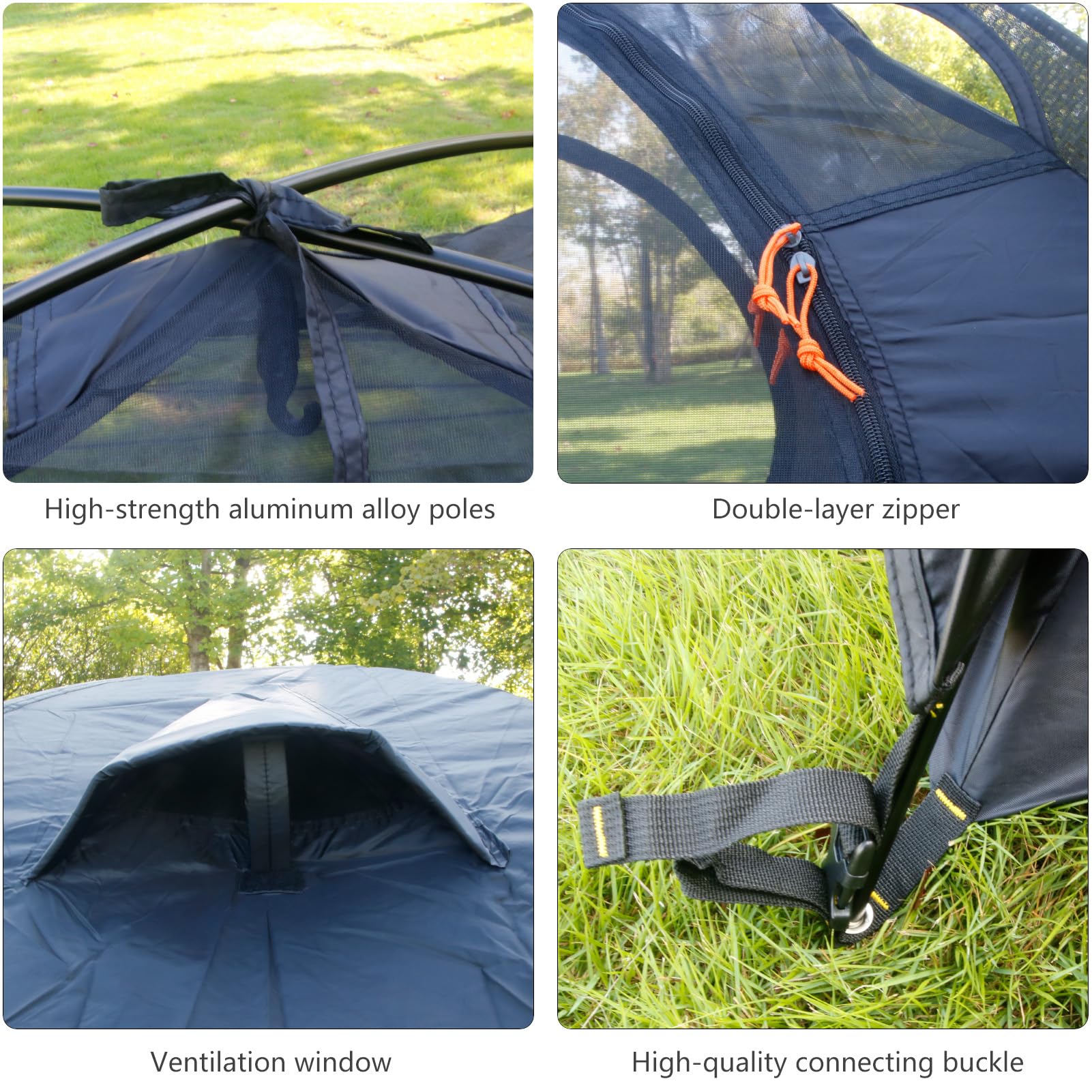 Hillman tent quick setup demonstrates 5-10 minute assembly for efficient outdoor shelter.