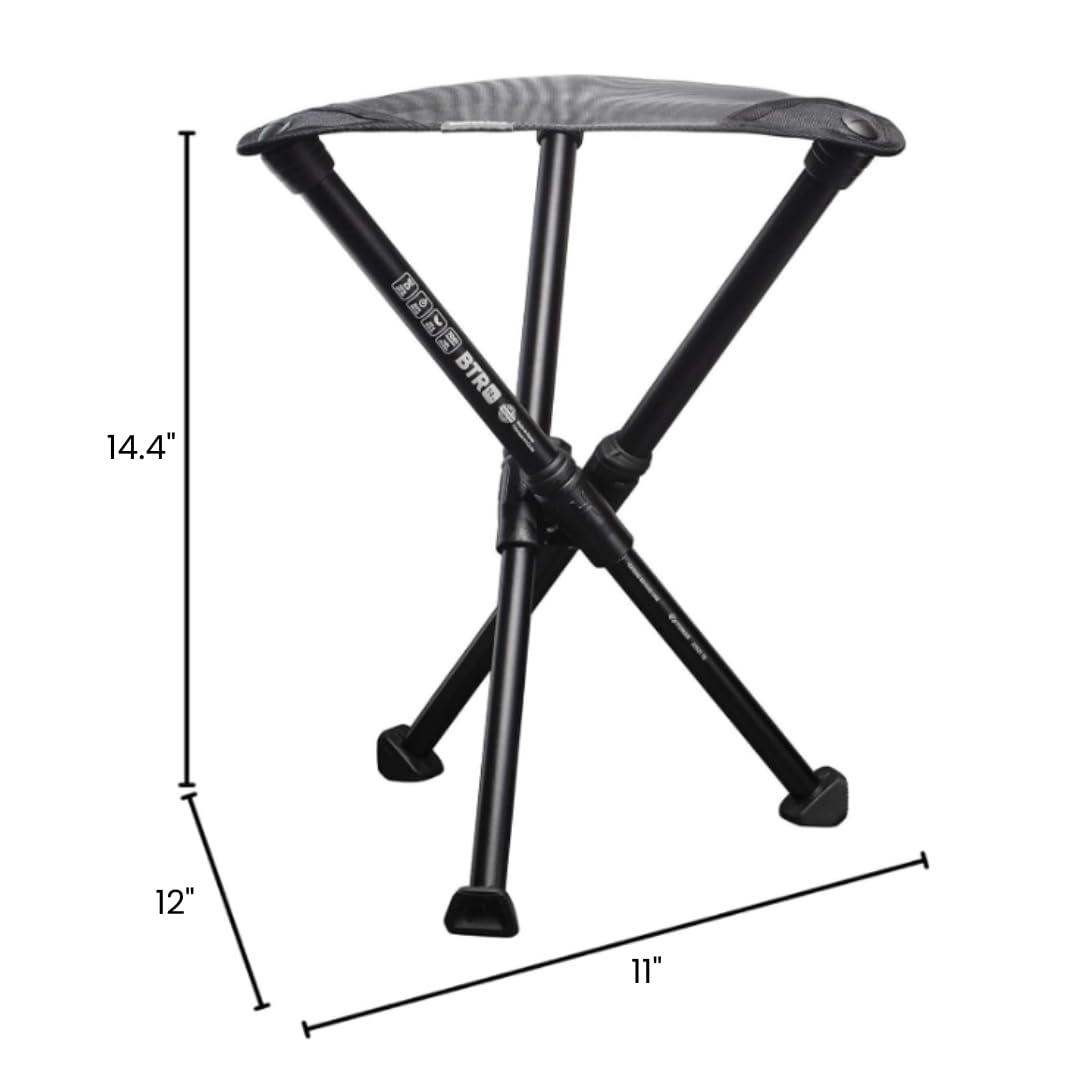 Hillsound BTR Stool extended with PhantomLock for quick setup