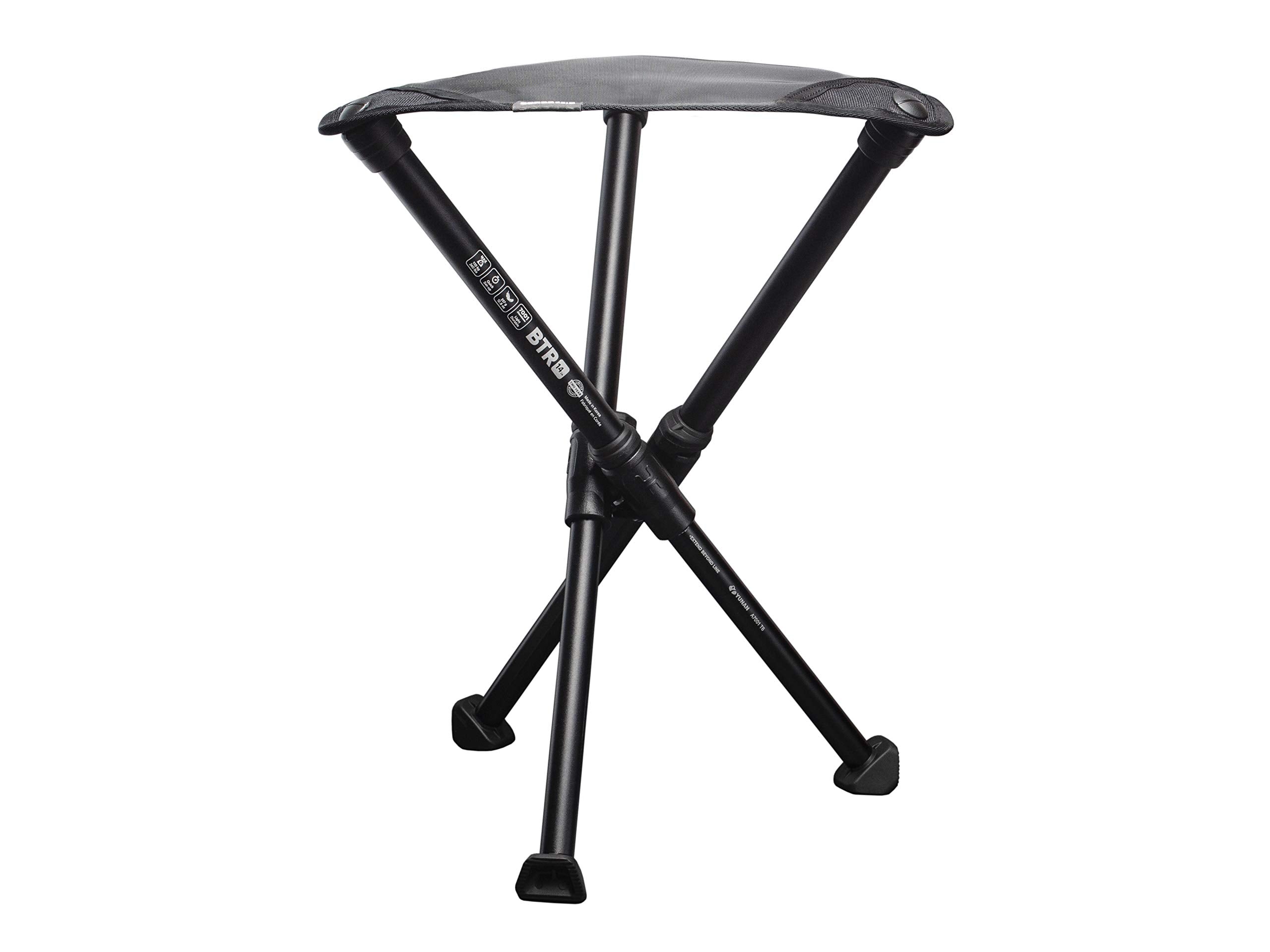 Hillsound BTR Stool folded compact for ultralight backpacking use