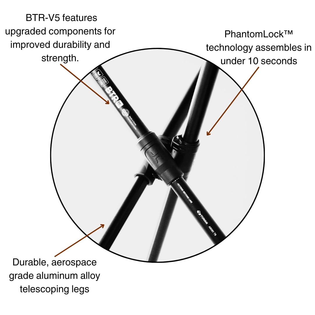 Hillsound BTR Stool removable nylon seat for easy cleaning