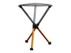 Hillsound BTR Stool ultralight folded for compact backpacking setup.