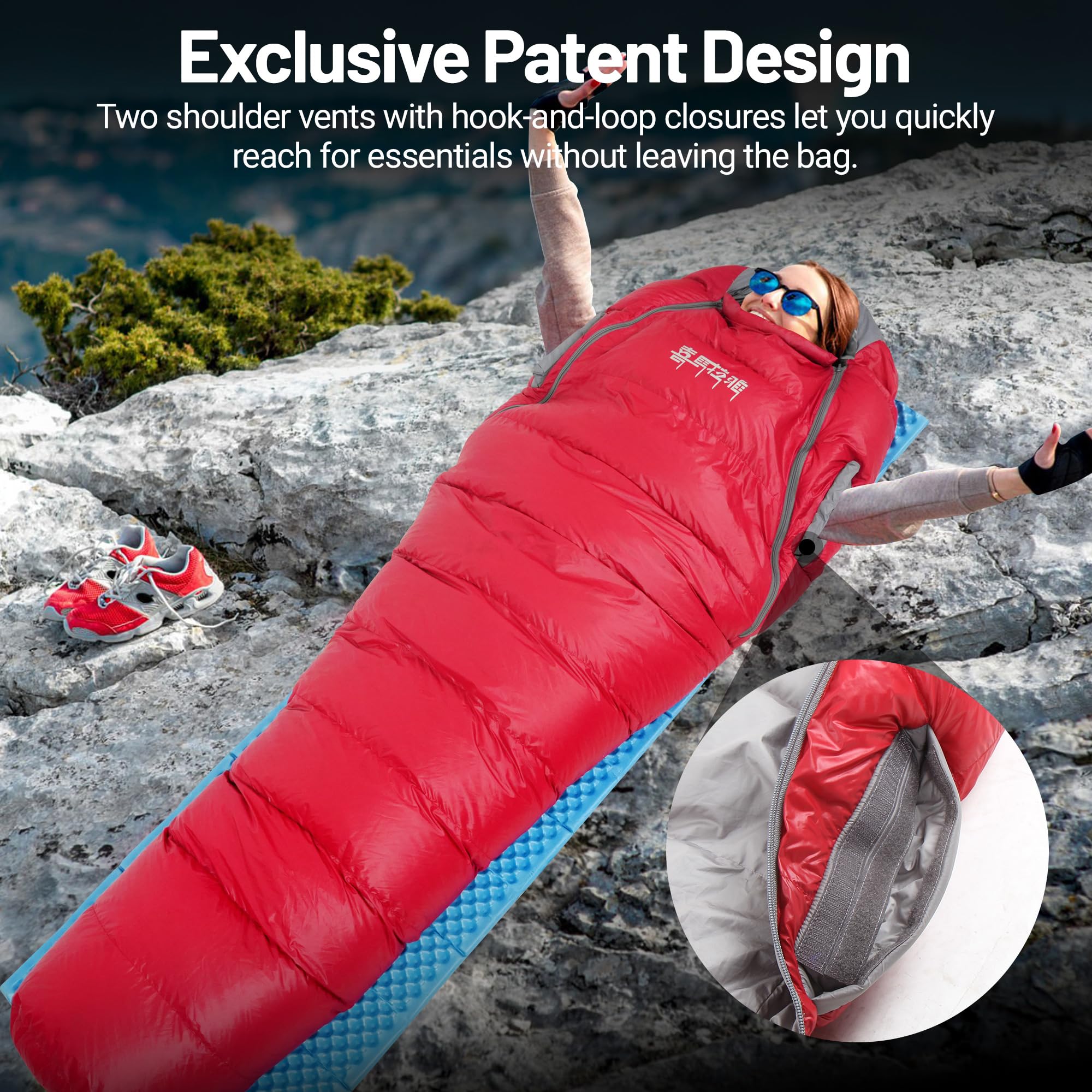 Himalaya storage bag and compact size illustrate convenient packing