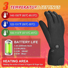 Hinsole heated gloves deliver rapid heat in 20 seconds for cold days