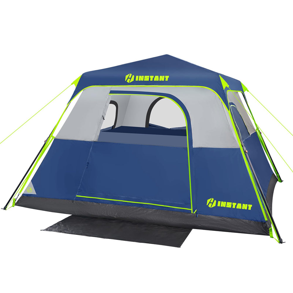 HINSTANT tent setup in 60 seconds with pre-attached poles for quick family camping